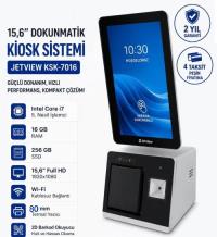 15,6″ İ7 5.NESİL 8 GB RAM 256 GB WİFİ 80 MM YAZICI 2D OKUYUCU JETVİEW KSK-7016